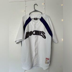 Colorado Rockies Jersey | XL | Heavyweight Stitched Logo MLB Jersey